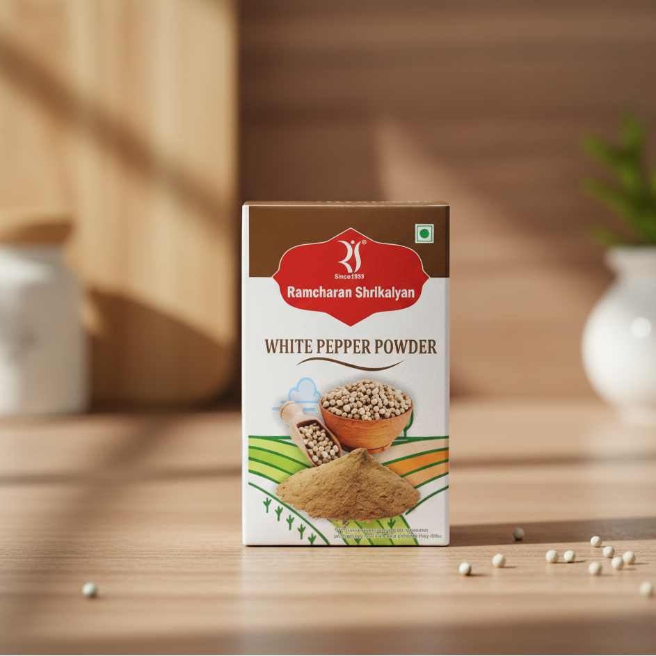 Safed Mirch Powder (White Pepper Powder)